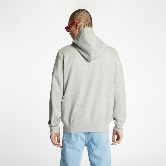 COMME DES GARCONS CDG PLAY GRAY FULL ZIP HOODIE WITH BLACK HEART SIZE S - Picture 11 of 13